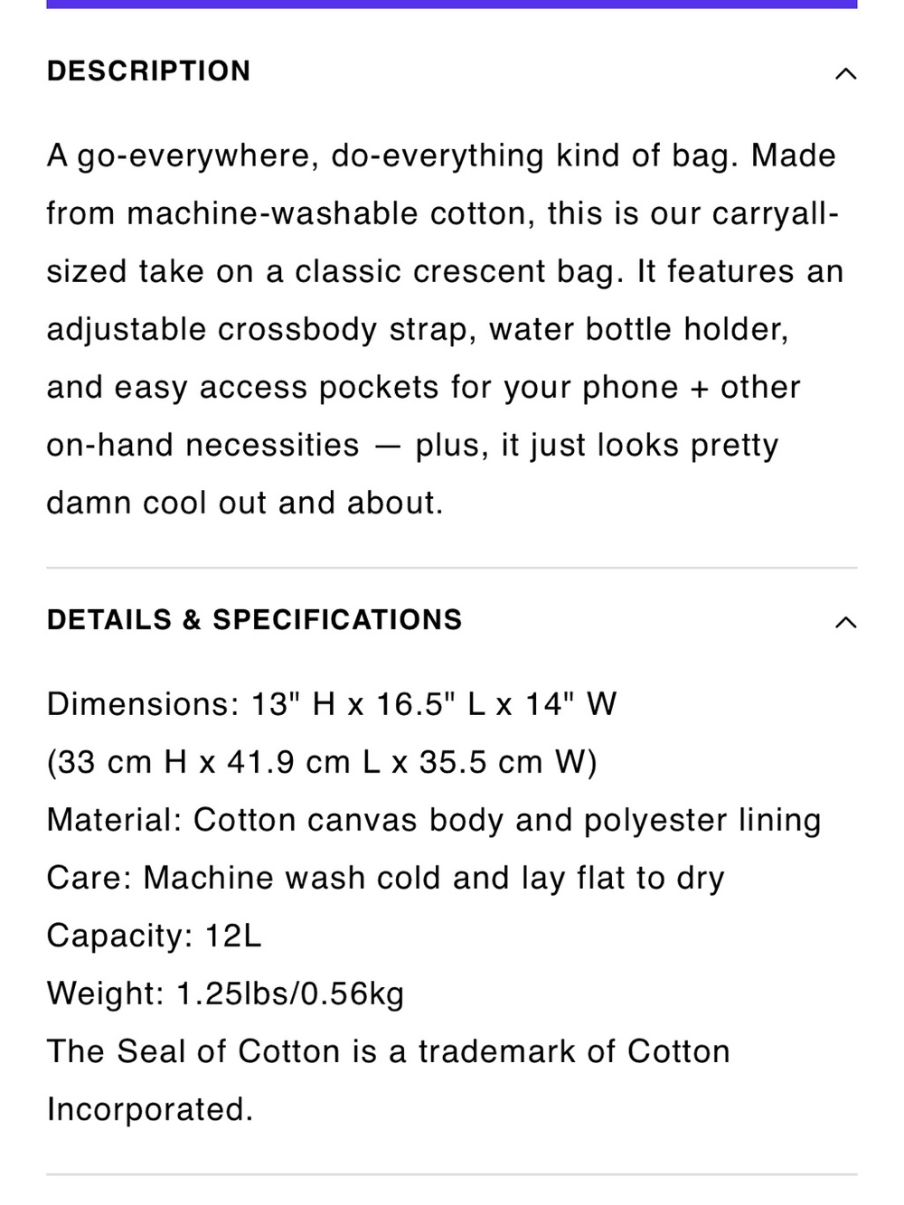 BEIS Carryall Crossbody - Picture 6 of 6